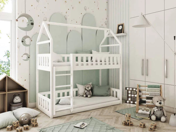 Luscanny Koala Double Bunk Bed Kids Set in 4 colours with mattress