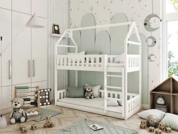 Luscanny Koala Double Bunk Bed Kids Set in 4 colours with mattress