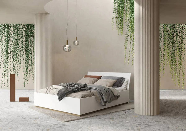 Fizzora Modern Design Ottoman Divan Bed with Base Storage (King Size)