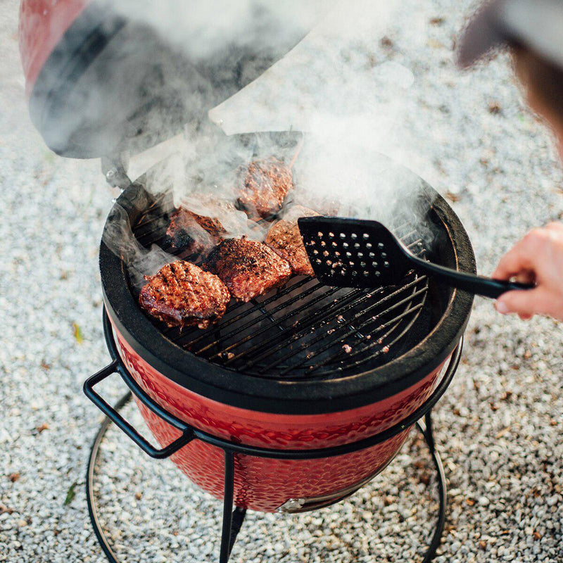 Kamado Joe Junior 13.5 (34cm) Ceramic Charcoal Barbecue Grill + Cover