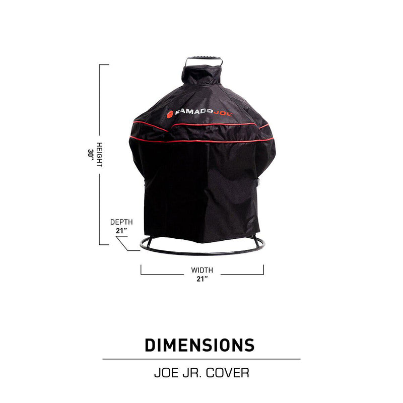 Kamado Joe Junior 13.5 (34cm) Ceramic Charcoal Barbecue Grill + Cover
