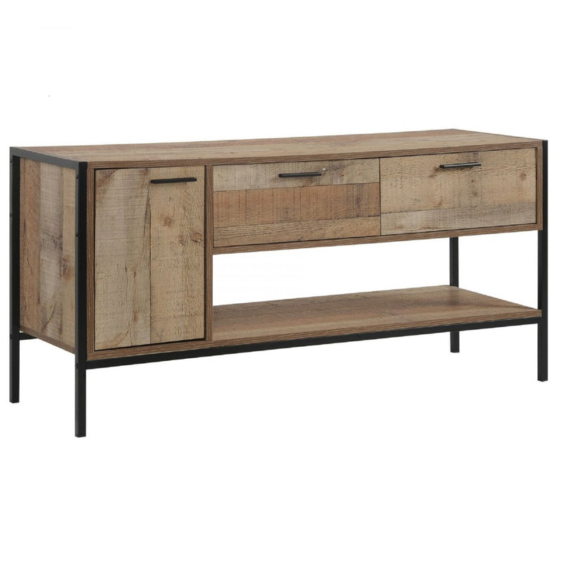Zinsom Rustic Effect TV Cabinet in Oak