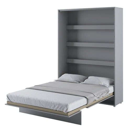 Zinsom Vertical Wall Bed Hidden Bed with Fold Down Functionality 140cm
