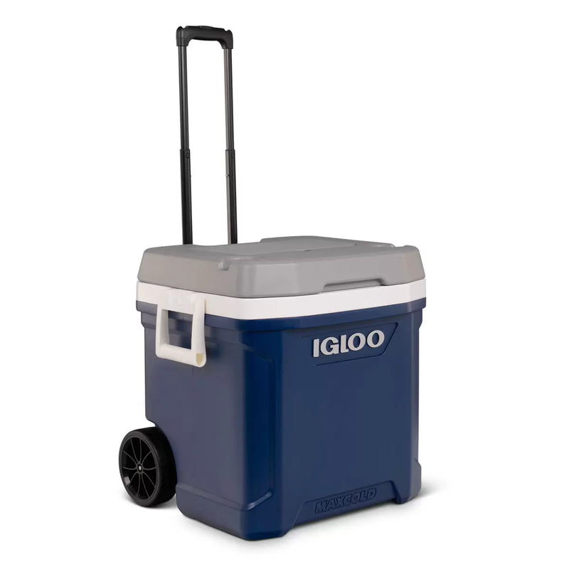 Igloo Max Cold 58 Litre (62 US QT) Roller Cool Box For Food Drink ICE Storage