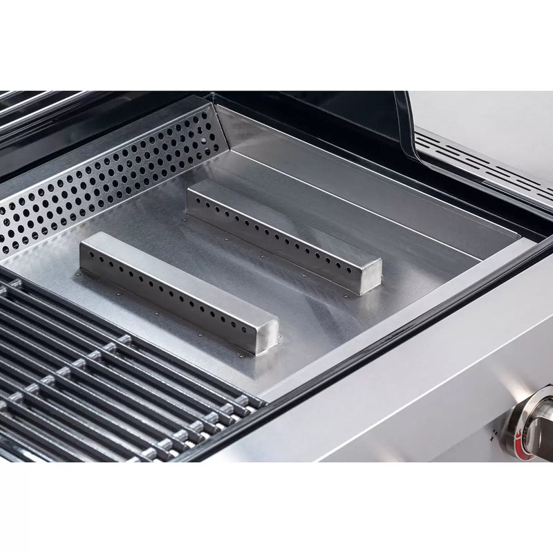 Char-Broil Professional Power 3 Burner Gas and Charcoal Hybrid BBQ + Cover