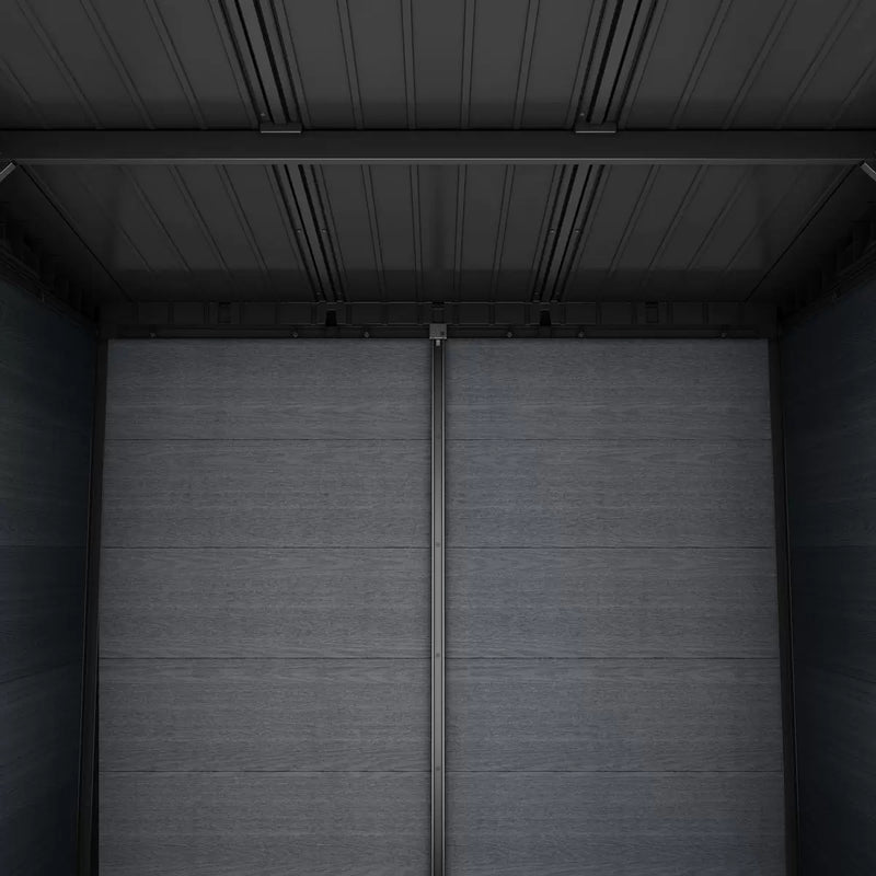 Keter Ashwood Signature 7ft 1" x 7ft 1" (2.16 x 2.16m) Storage Garden Shed House