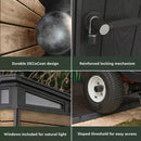 Keter Ashwood Signature 7ft 1" x 7ft 1" (2.16 x 2.16m) Storage Garden Shed House