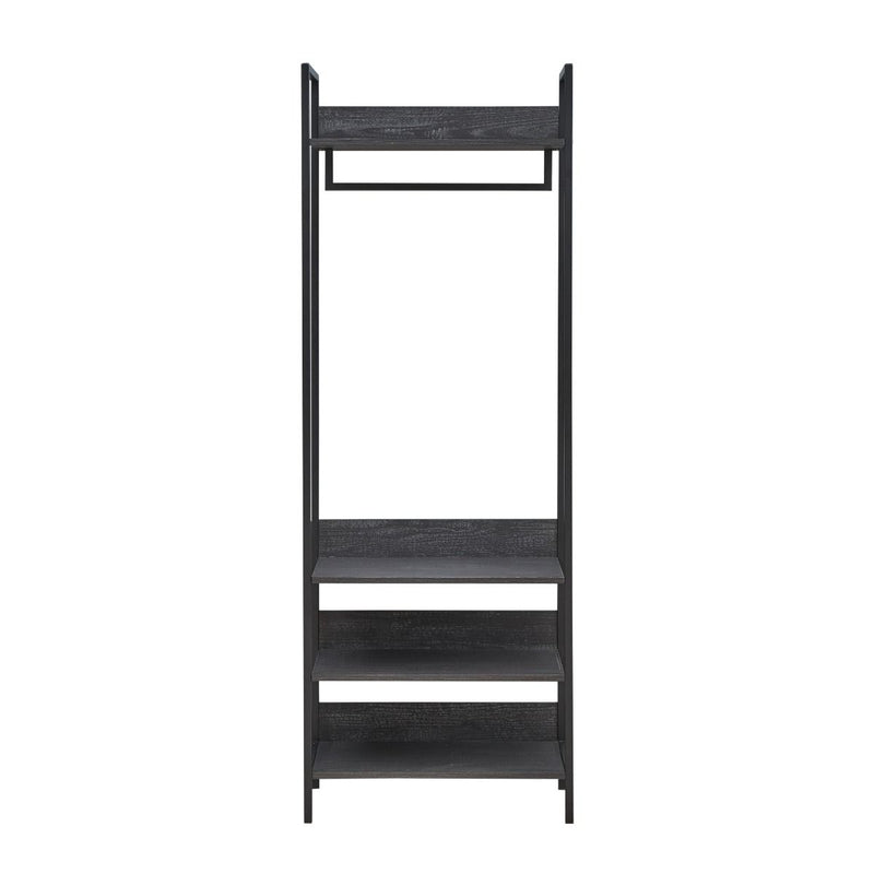 4 Tier Open Wardrobe & Shelves, Coat & Garment Rack Hanging Rail Cloth Rack, Dryer Freestanding Wardrobe For Dressing Room, Bedroom