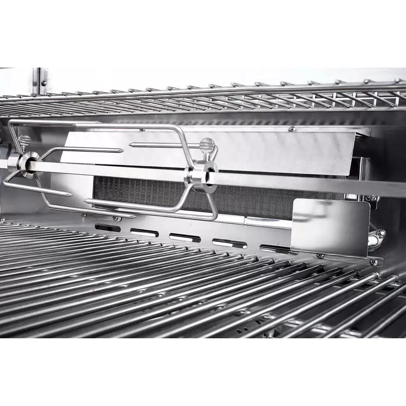 Nexgrill 7 Burner Stainless Steel Gas Barbecue BBQ + Side Burner + Rotisserie Kit + Cover