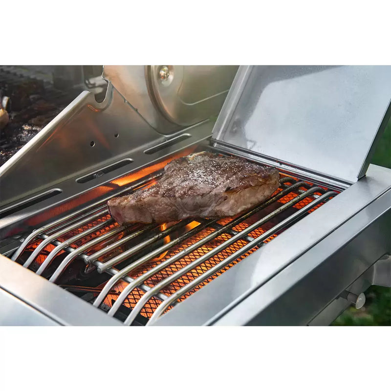 Nexgrill 7 Burner Stainless Steel Gas Barbecue BBQ + Side Burner + Rotisserie Kit + Cover