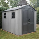 Lifetime 7ft x 9ft 6" (2.1x 2.9m) Rough Cut Tool Storage Garden Shed