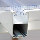 Palram Canopia Feria 3 Veranda Patio Cover, White in 4 Sizes