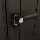 Keter Oakland Shed 7ft 6" x 9ft 4" (2.3 x 2.9m) Outdoor Garden Storage Shed House for Bikes, Mowers & Tools