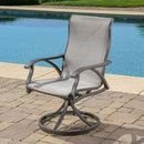 SunVilla Hayden 5 Piece Sling Dining Set + Cover