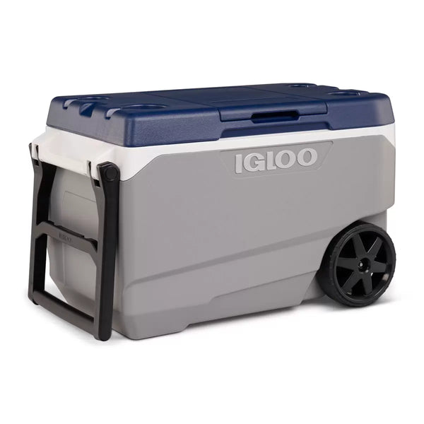 Igloo Max Cold Pro 85 Litre (90 US QT) Roller Cooler Box Large Food Drink Storage ICE Cooler