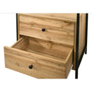 2 Tier Open Wardrobe & 2 Drawers, Coat & Garment Rack Hanging Rail Cloth Rack, Dryer Freestanding Wardrobe For Dressing Room, Bedroom