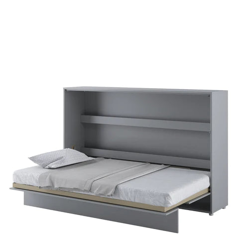 Zinsom Horizontal Wall Bed Hidden Bed with Fold Down Functionality 120cm