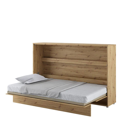Zinsom Horizontal Wall Bed Hidden Bed with Fold Down Functionality 120cm