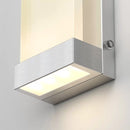 Artika Glacier Integrated LED Outdoor / Indoor Wall Light in Aluminium