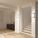 Artika Glacier Integrated LED Outdoor / Indoor Wall Light in Aluminium