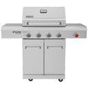 Nexgrill Deluxe 4 Burner Stainless Steel Gas Barbecue BBQ + Side Burner + Cover