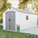 Lifetime 8ft x 15ft (2.4 x 4.5m) Storage Shed - Model 60075