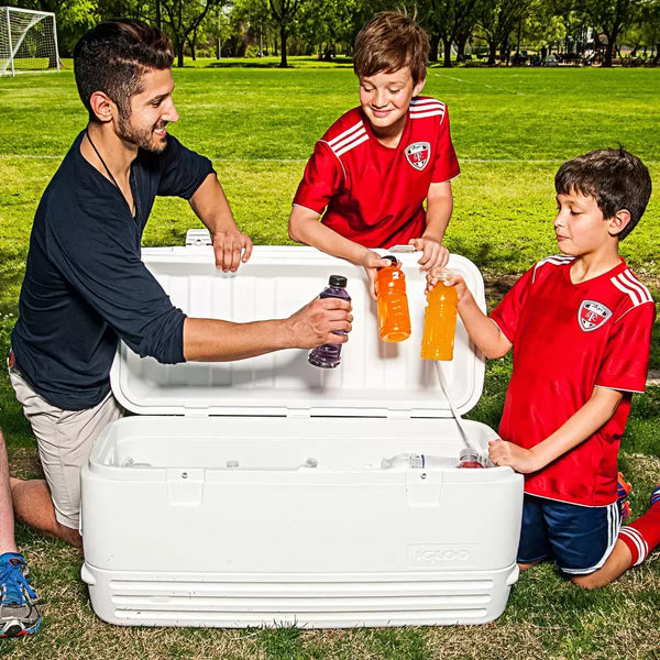 Igloo MaxCold 120QT 113L Large Cool Box Street Food Drink Storage ICE Cooler