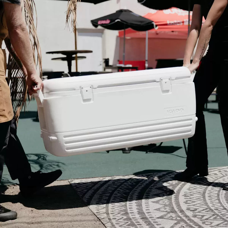Igloo MaxCold 120QT 113L Large Cool Box Street Food Drink Storage ICE Cooler