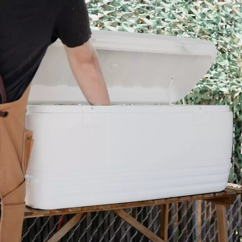 Igloo MaxCold 120QT 113L Large Cool Box Street Food Drink Storage ICE Cooler