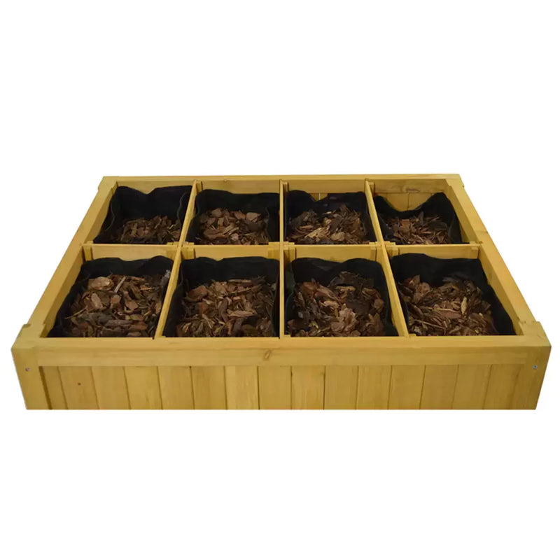 VegTrug 8 Pot Herb Plant Garden Planter