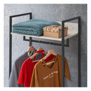 4 Tier Open Wardrobe & Shelves, Coat & Garment Rack Hanging Rail Cloth Rack, Dryer Freestanding Wardrobe For Dressing Room, Bedroom