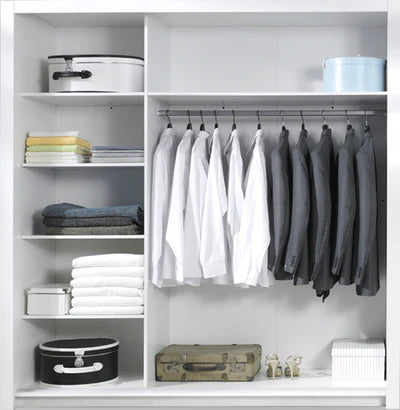 Sacrima Large High Functional Multi-Design Mirror Door Wardrobe 208cm