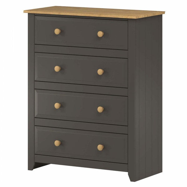 Arizona 4 Drawer Chest Grey