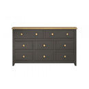 Arizona 6+2 Drawer Chest Grey