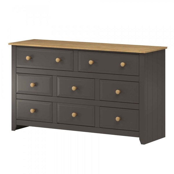 Arizona 6+2 Drawer Chest Grey