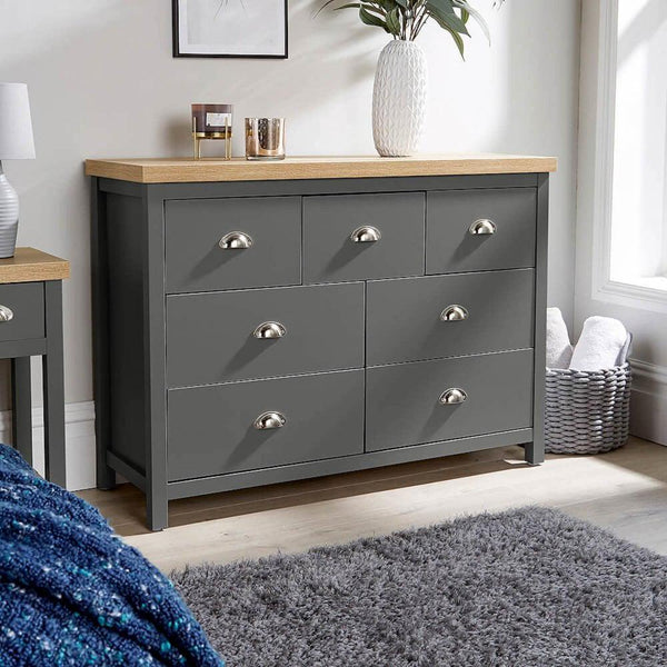 Avon 7 Drawer Chest Graphite