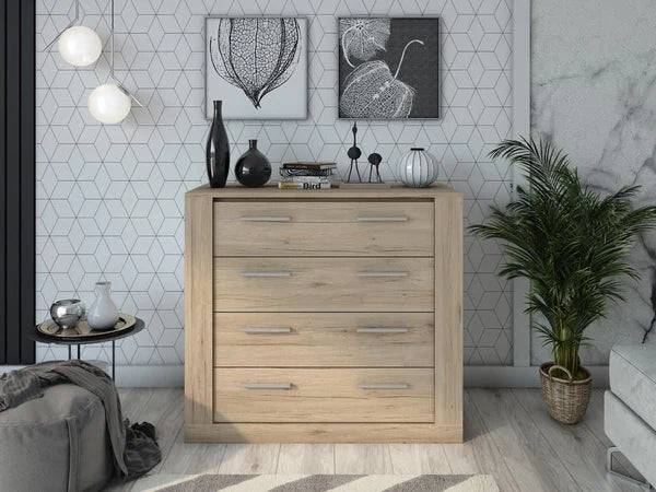 Modern Wooden Chest of 10 Drawers for Bedroom In 5 Colours