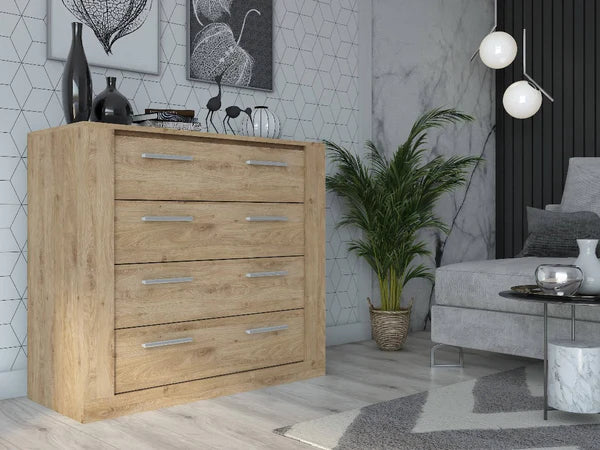 Modern Wooden Chest of 10 Drawers for Bedroom In 5 Colours