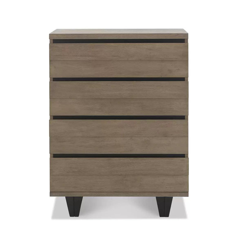 Bentley Designs Tivoli Weathered Oak 4 Drawer Chest of Drawers