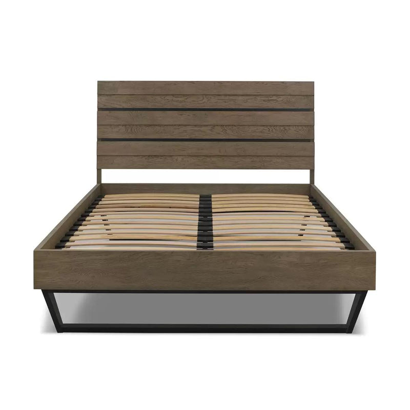 Bentley Designs Tivoli Weathered Oak Bed Frame, Double