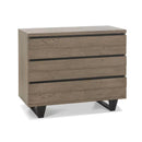 Bentley Designs Tivoli Weathered Oak 3 Drawer Chest Of Drawers