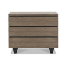 Bentley Designs Tivoli Weathered Oak 3 Drawer Chest Of Drawers
