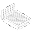 Bentley Designs Tivoli Weathered Oak Bed Frame, King Size