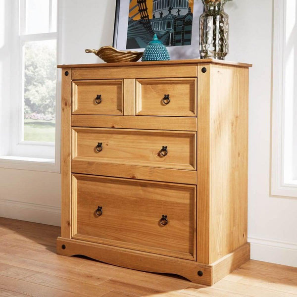 Corona 2+2 Chest of Drawers