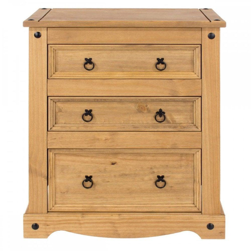Corona 3 Drawer Chest