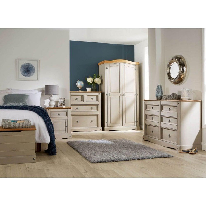 Corona Grey 6 Drawer Chest