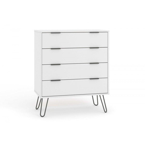 Henley White 4 Drawer Chest