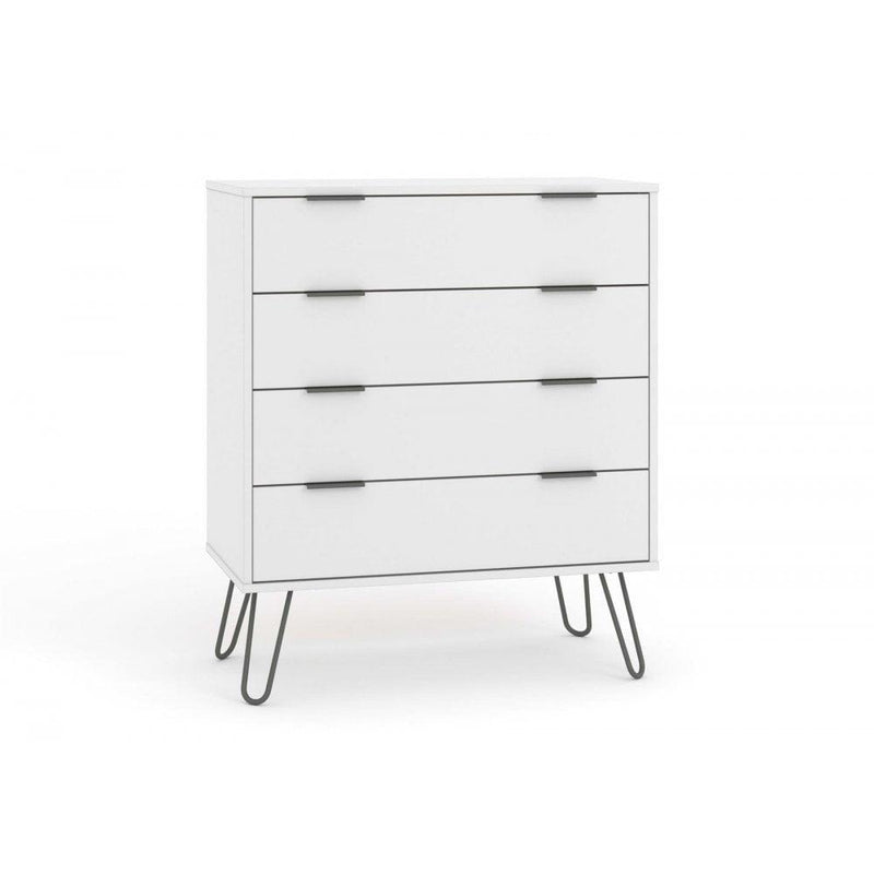 Henley White 4 Drawer Chest