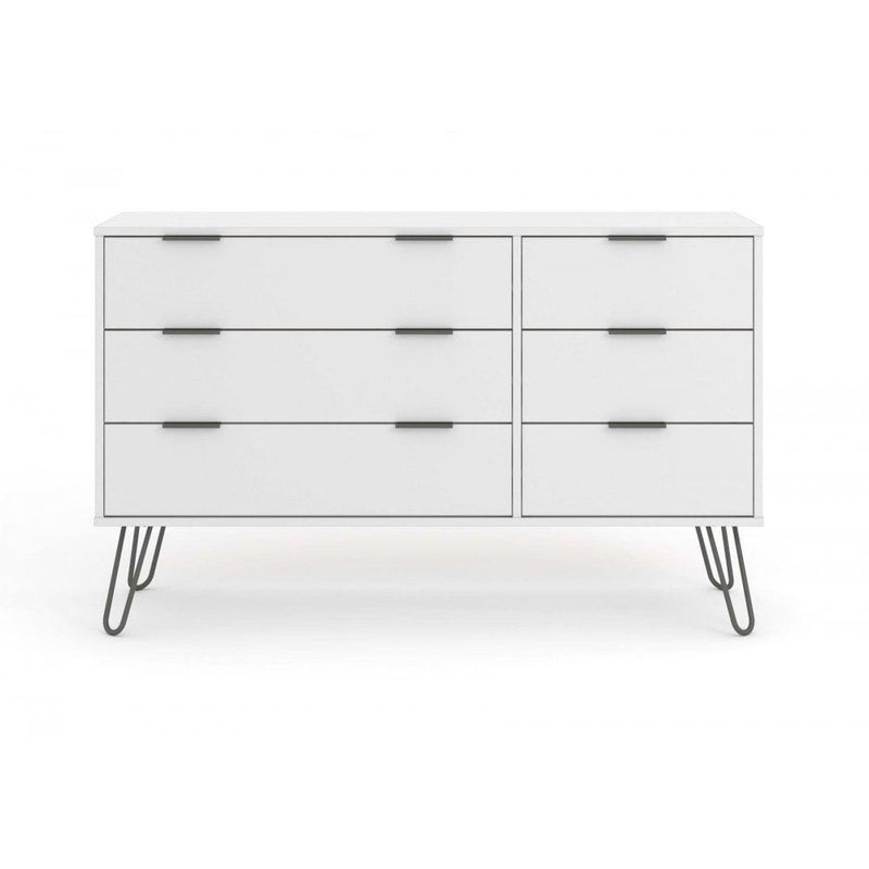 Henley White 6 Drawer Chest