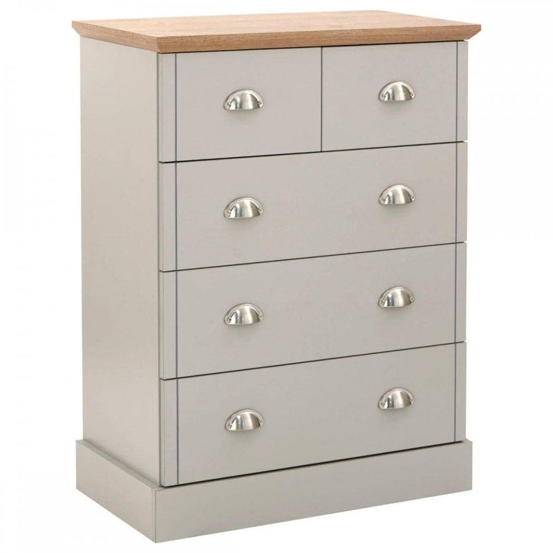 Kendal 2+3 Drawer Chest Grey